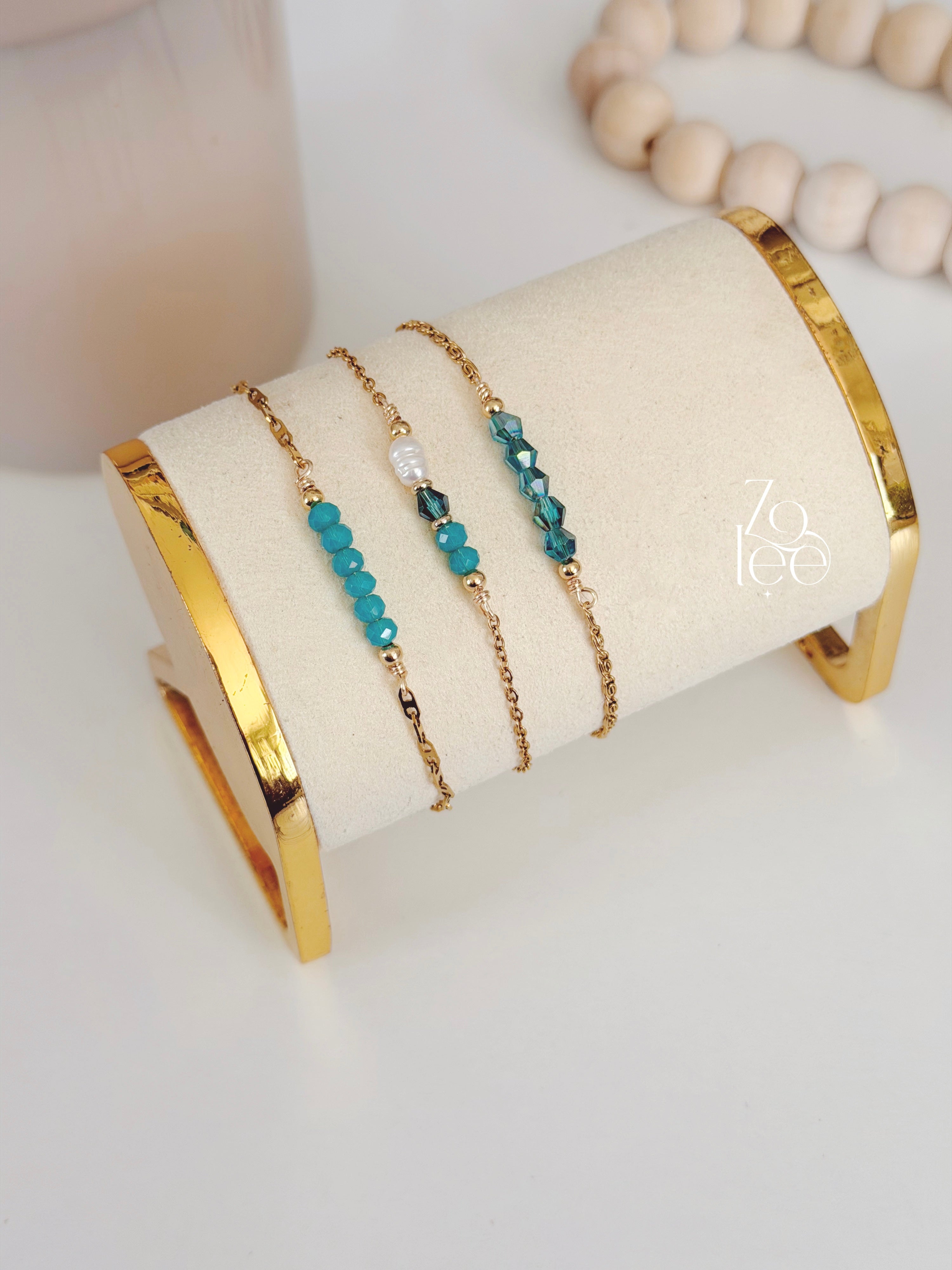 Aqua set bracelet