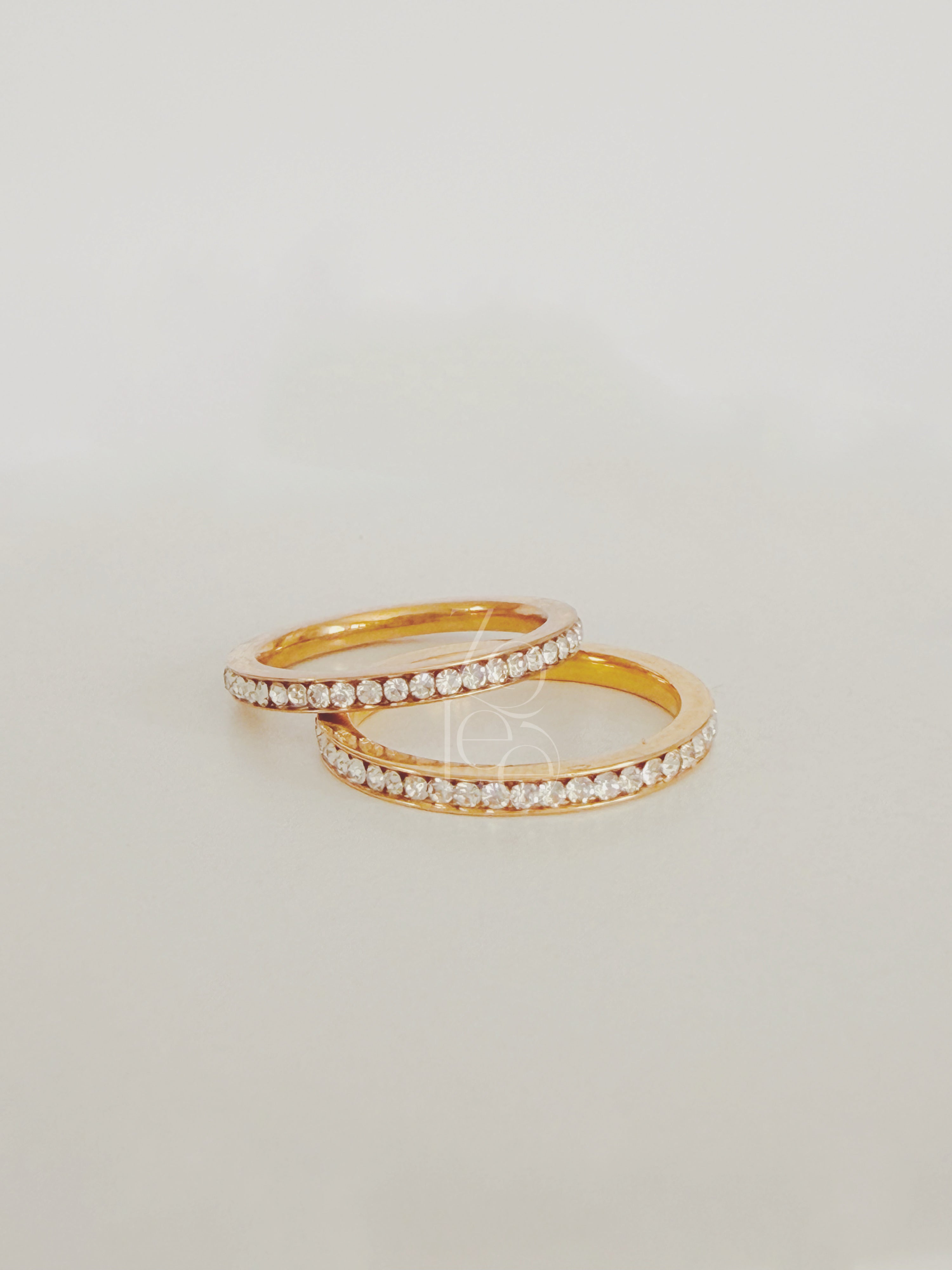 Pave Eternity  ring