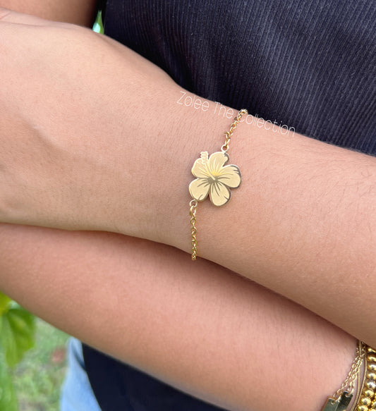 Amapola gold bracelet