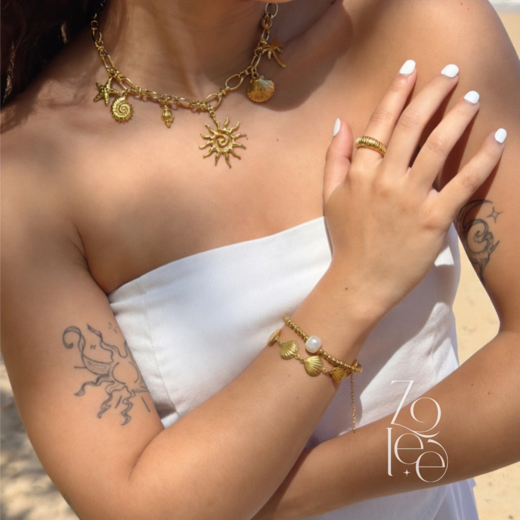 Ocean bloom necklace