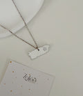 Puerto Rico silver necklace