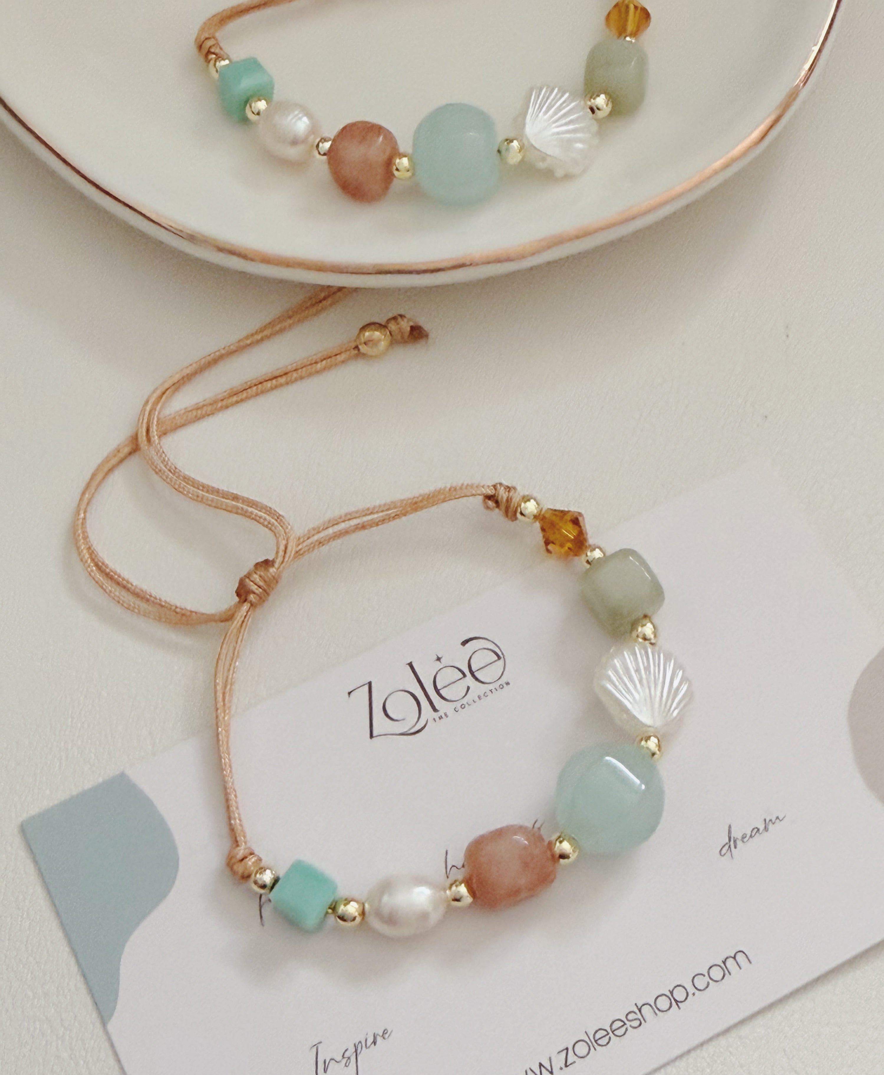 Arena dorada bracelet