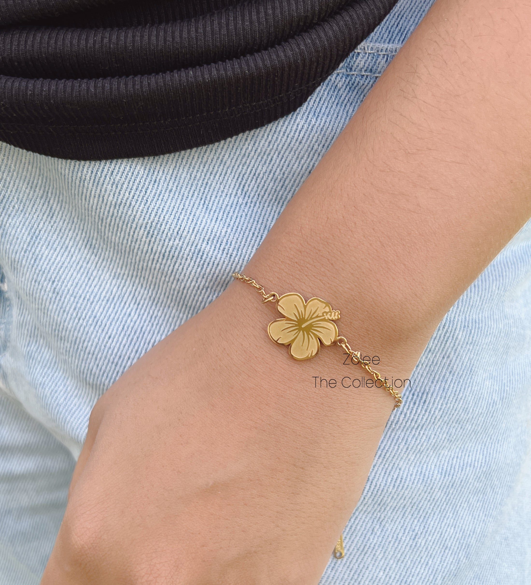 Amapola gold bracelet