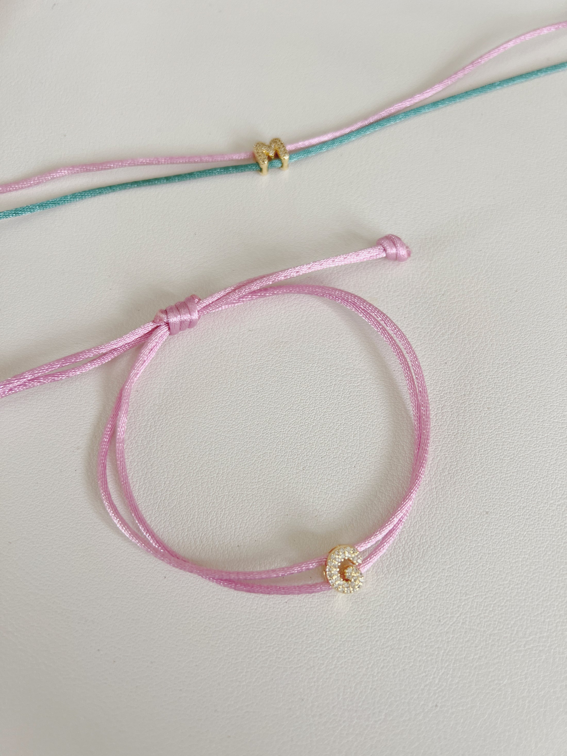 Maddie initial  bracelet