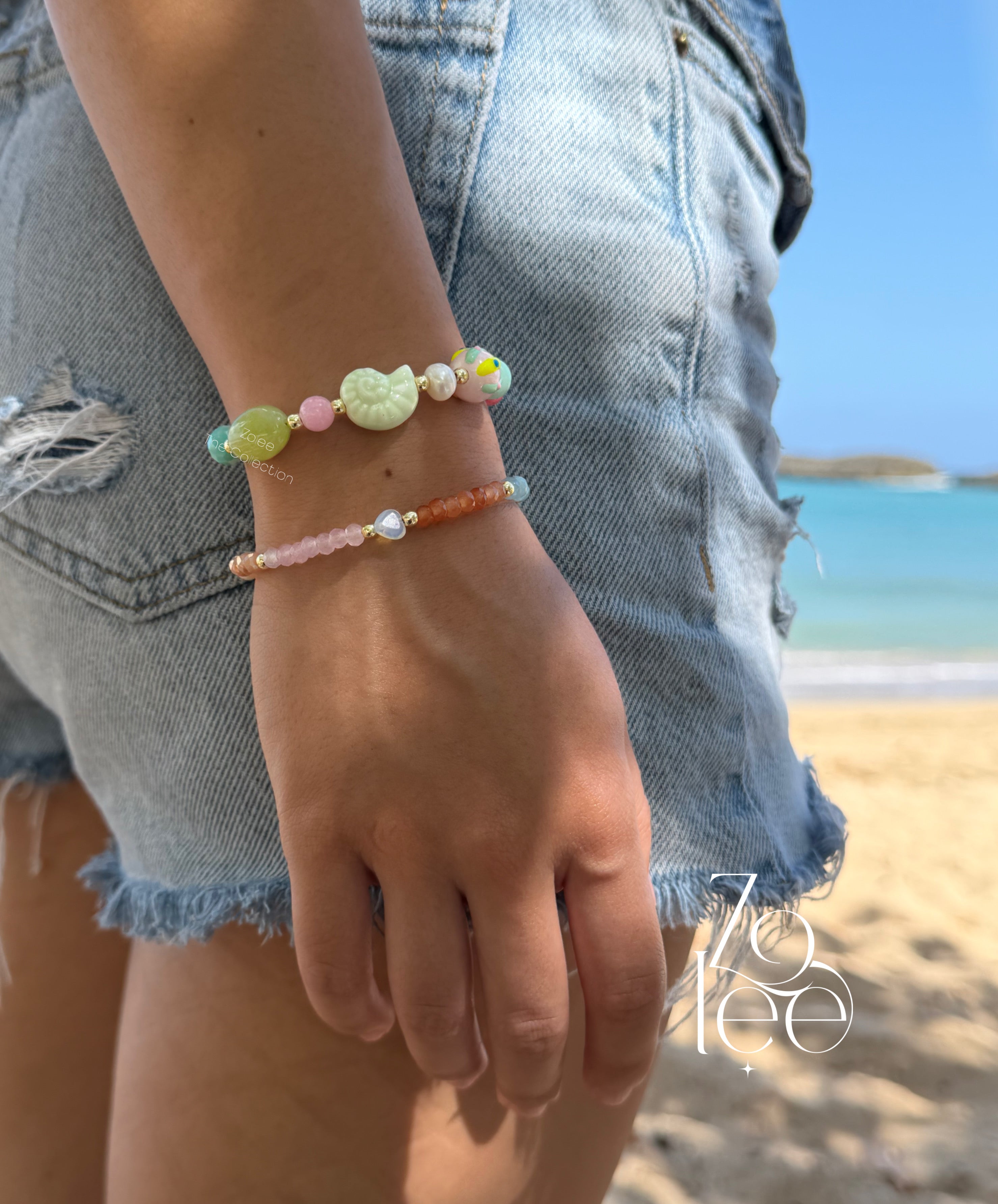 Pink Beach bracelet
