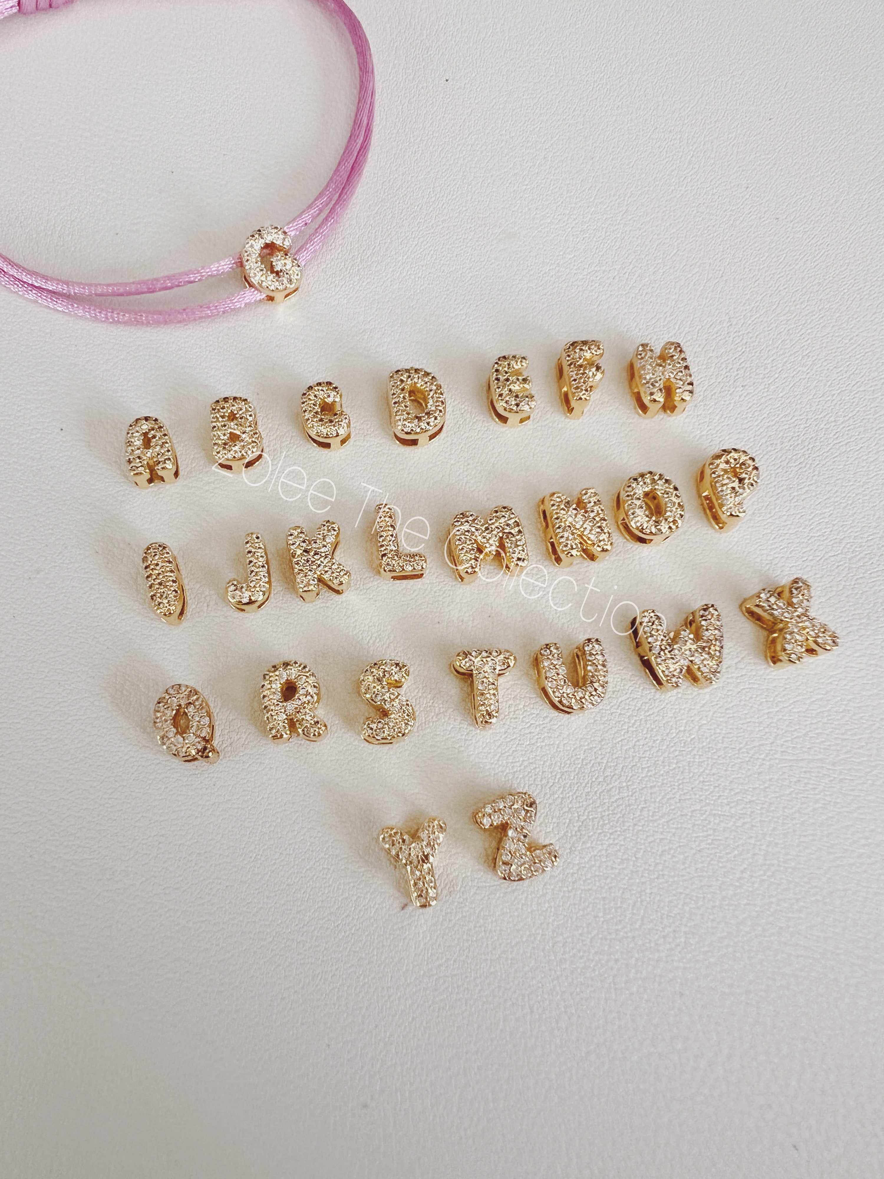 Maddie initial  bracelet