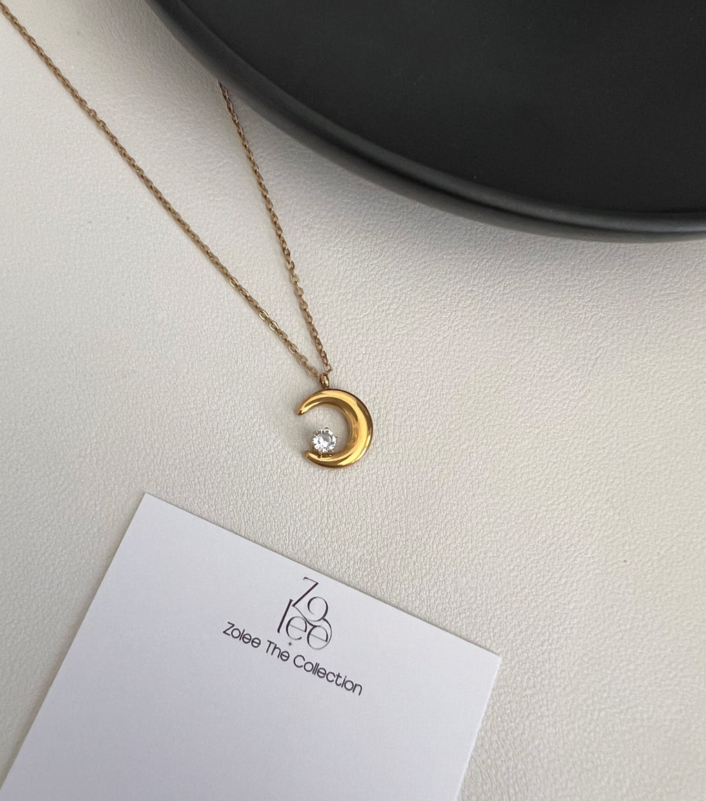 Moon necklace