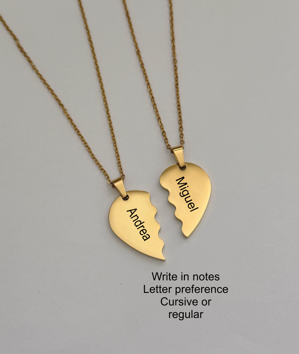 My love  necklace set