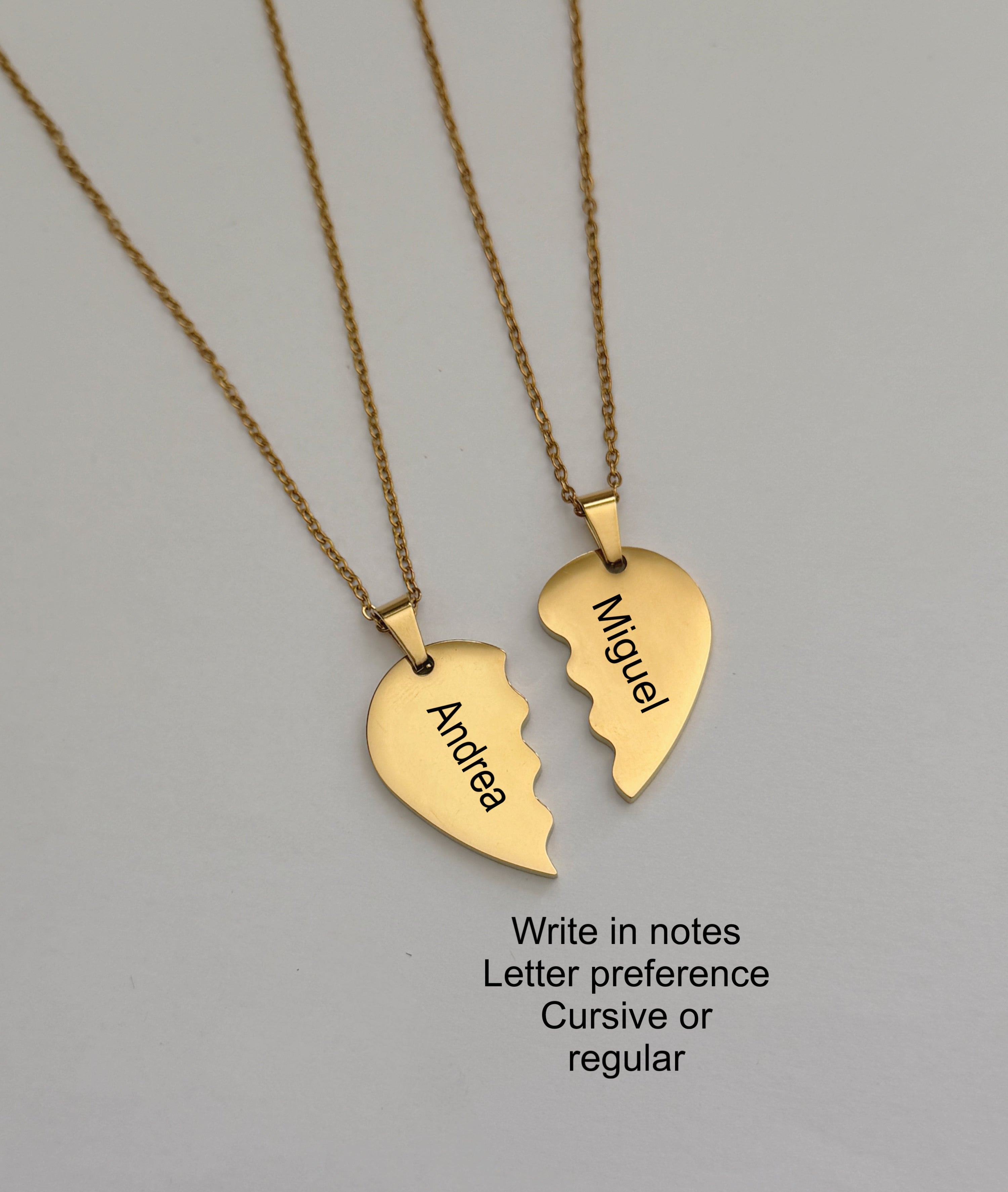 My love  necklace set