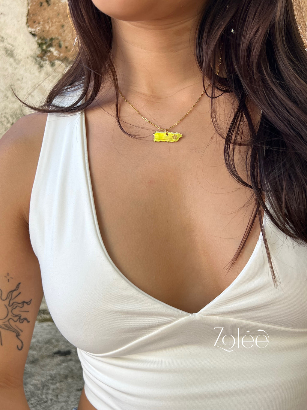 Puerto Rico Gold necklace