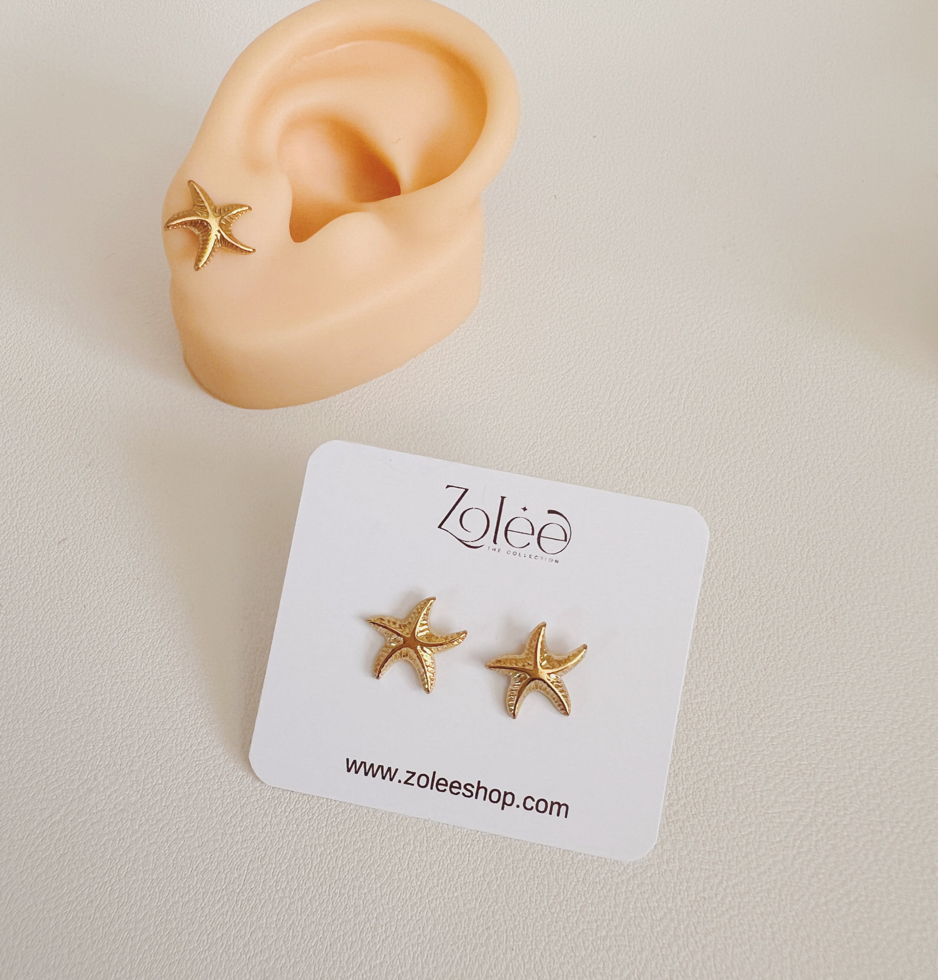 Starfish studs