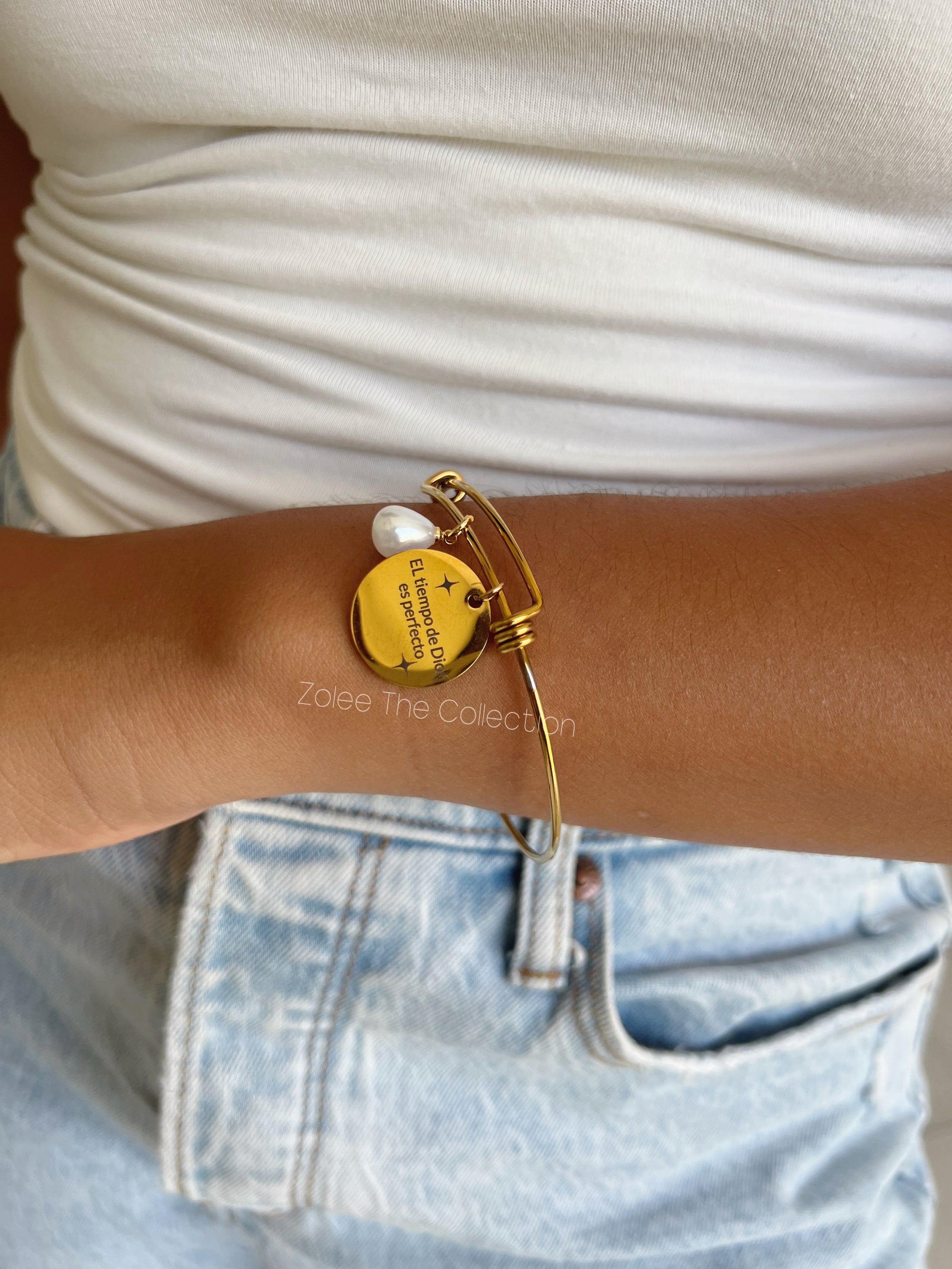 El tiempo de Dios es perfecto bangle