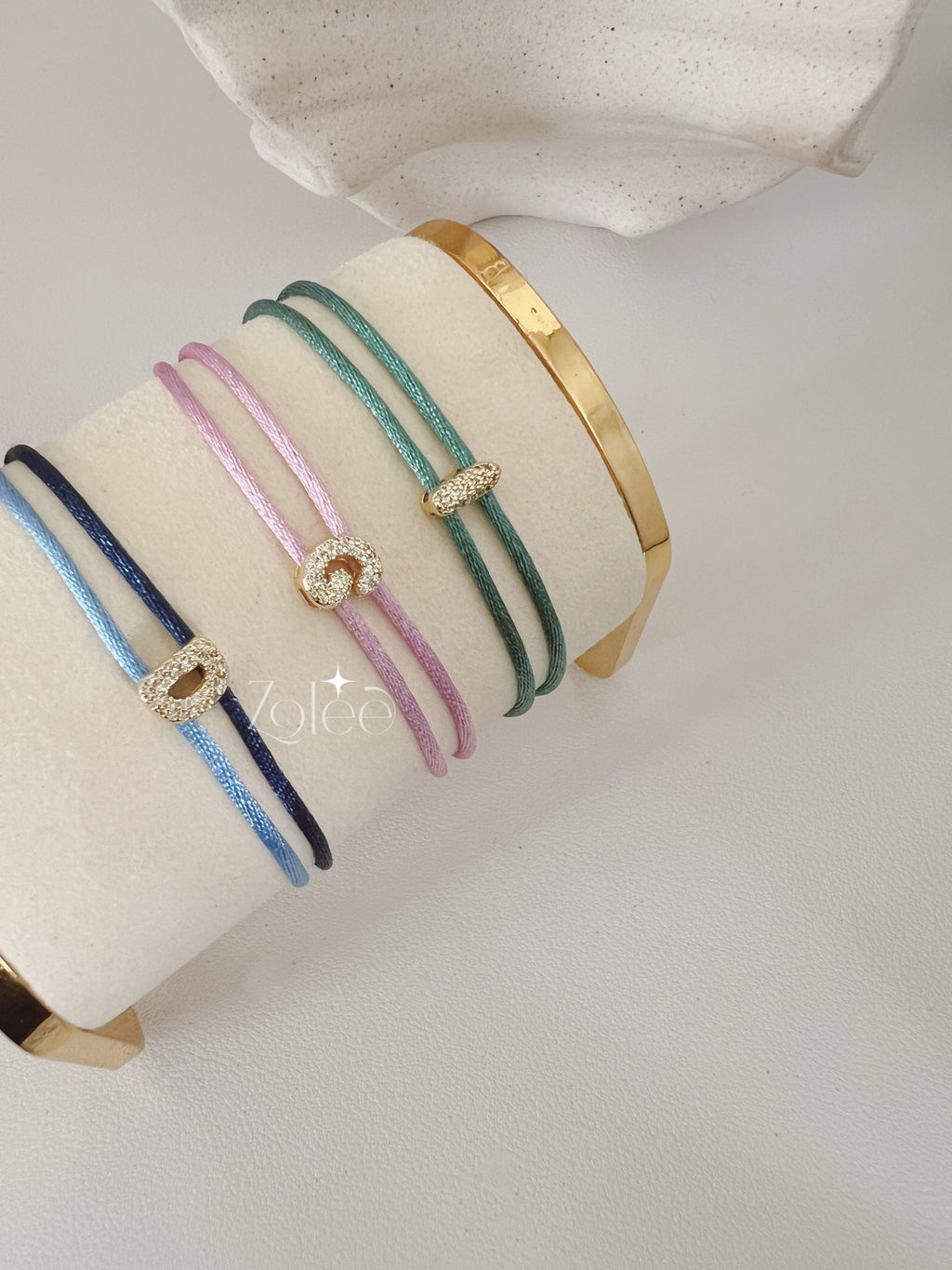 Maddie initial  bracelet