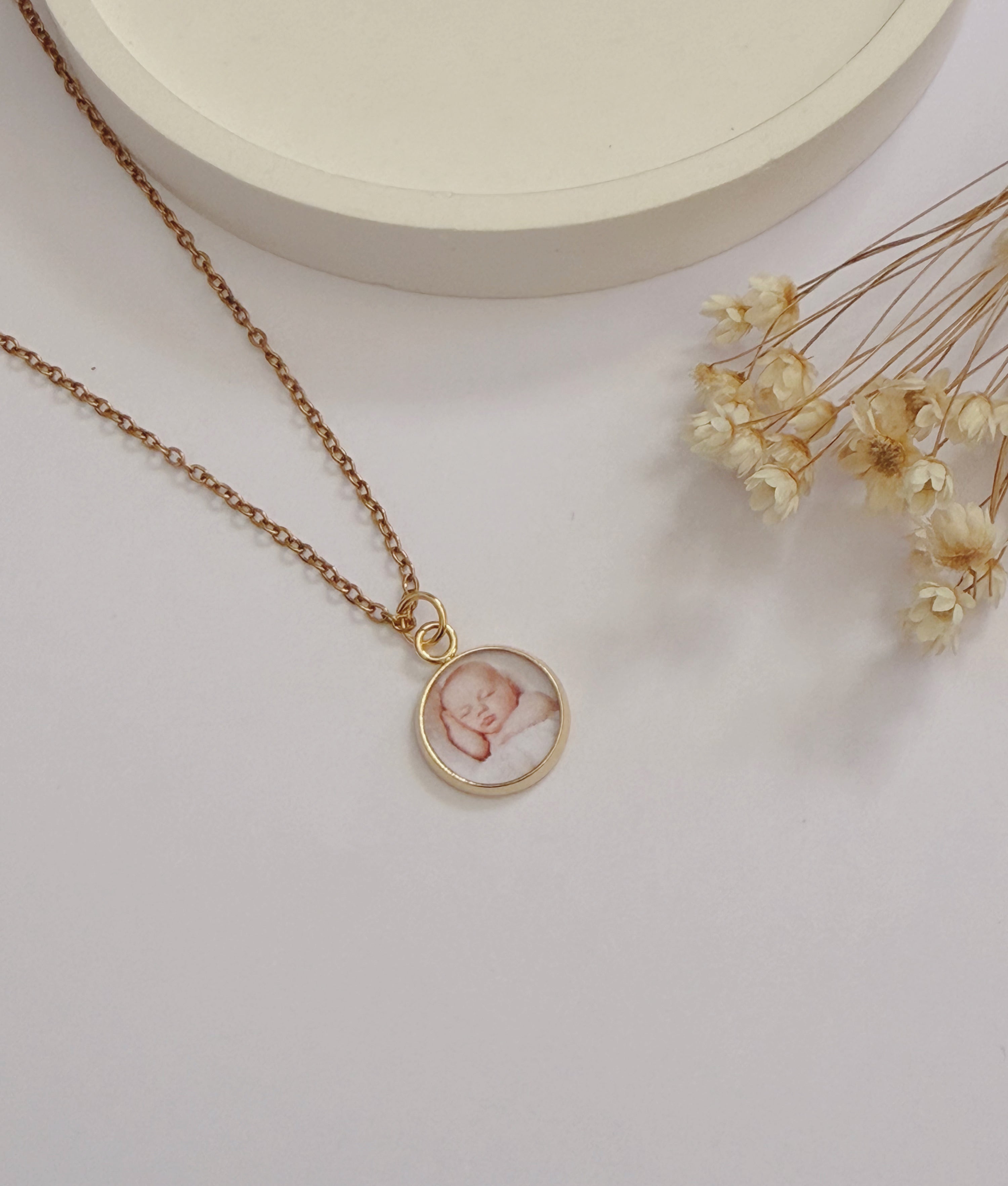 Photo necklace