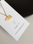 Load image into Gallery viewer, mini PR map necklace
