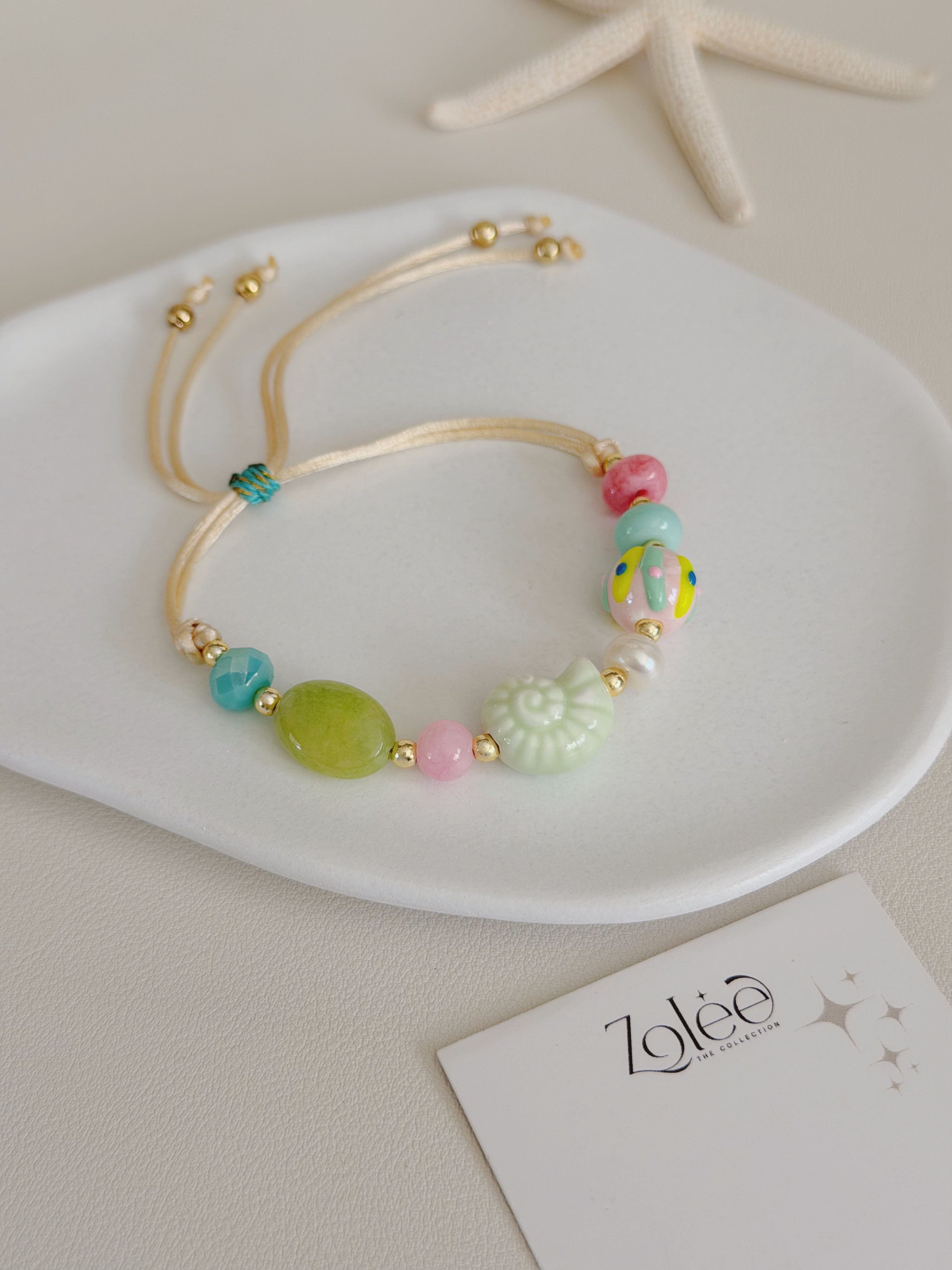 Pink Beach bracelet