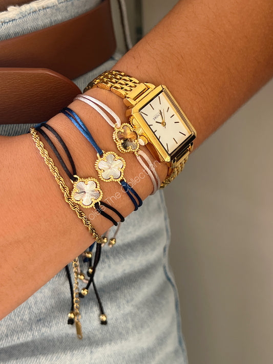 Double tone bracelet