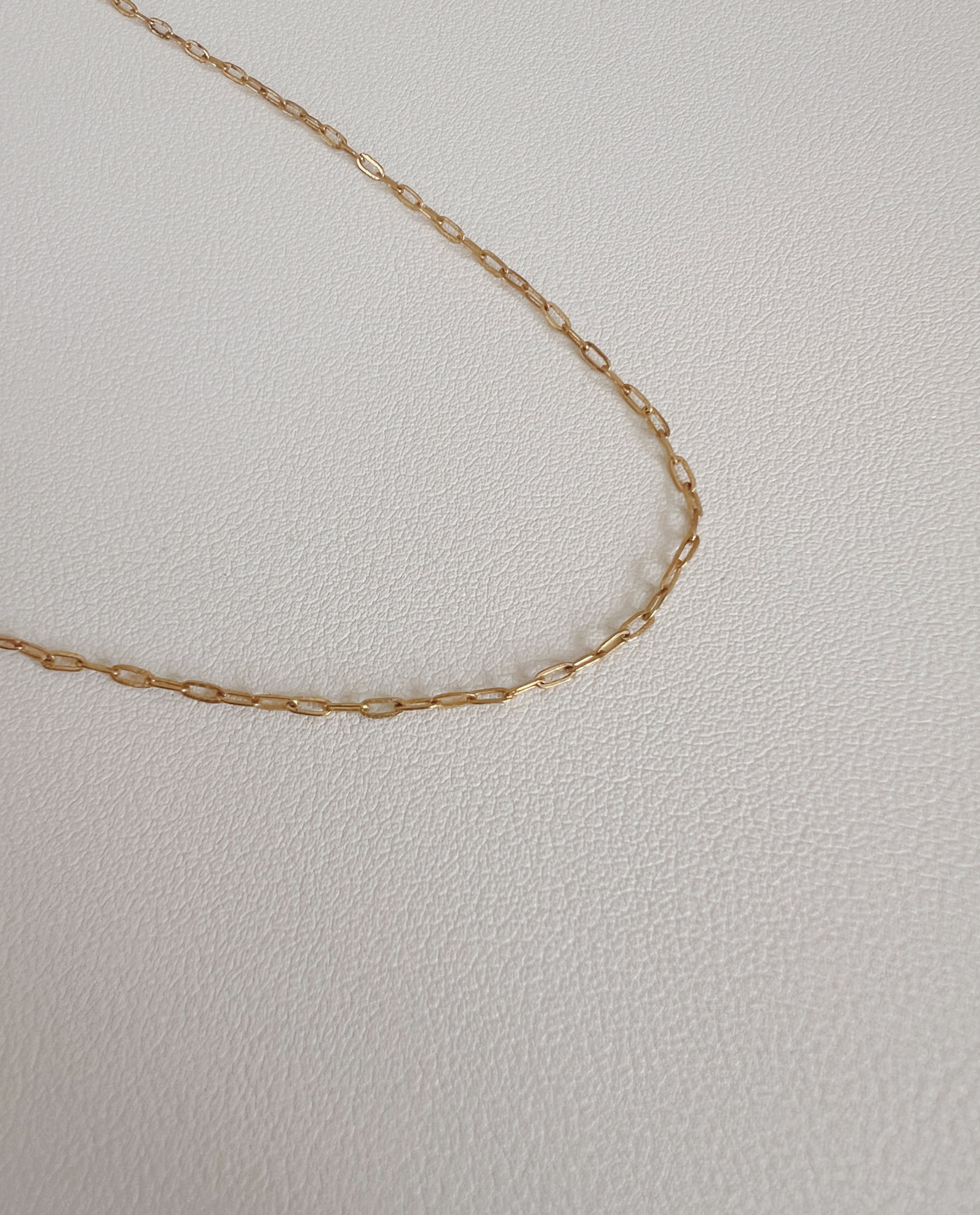 Lock monogram necklace