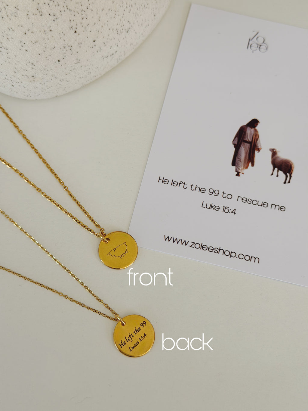 The good shepherd necklace