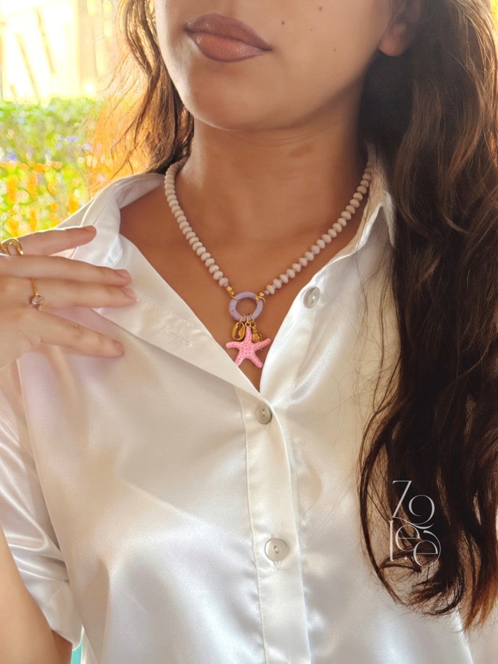 Sea Lavender necklace