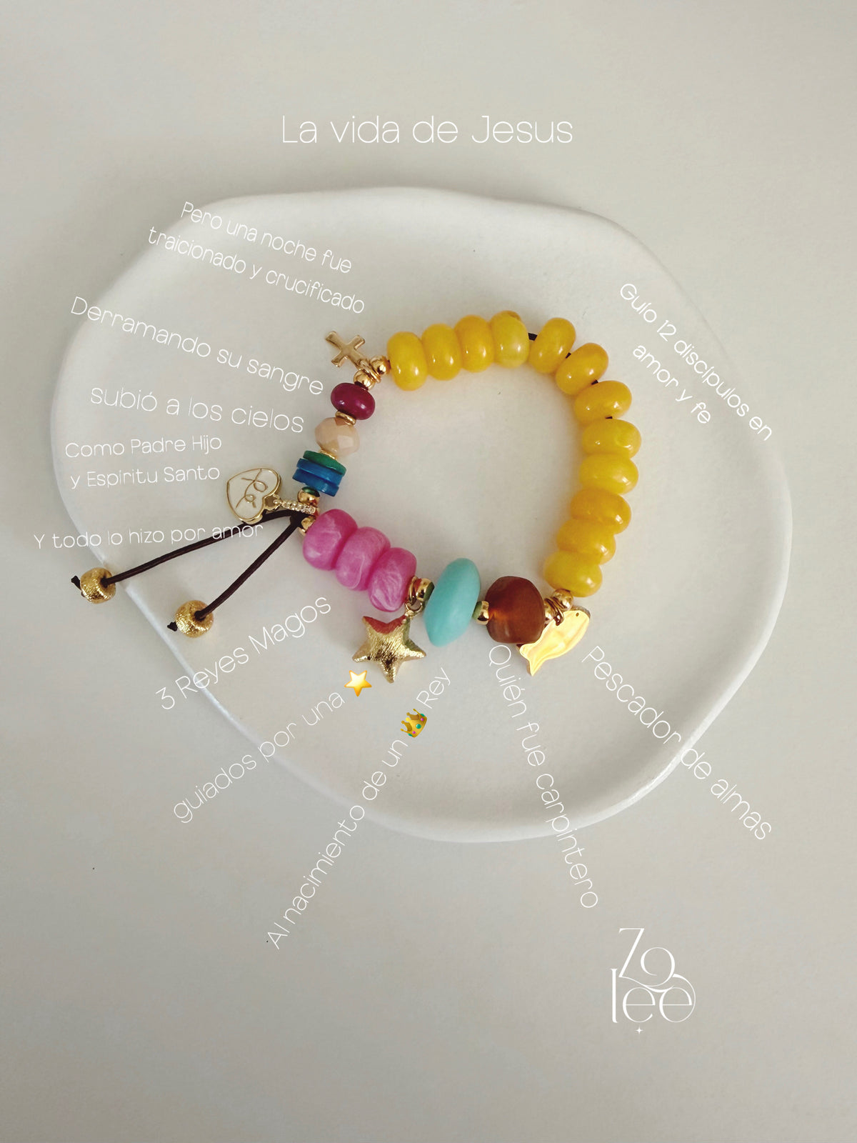 La vida de Jesus bracelet