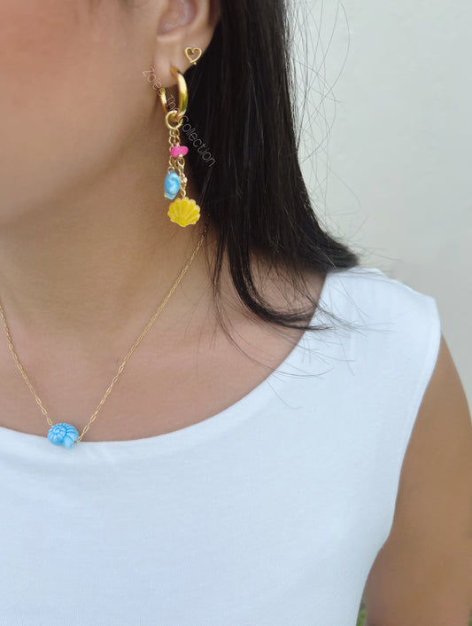 Costa dorada earrings