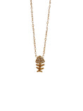 Load image into Gallery viewer, Tiny lux bonefish necklace
