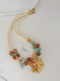 Maple kiss necklace