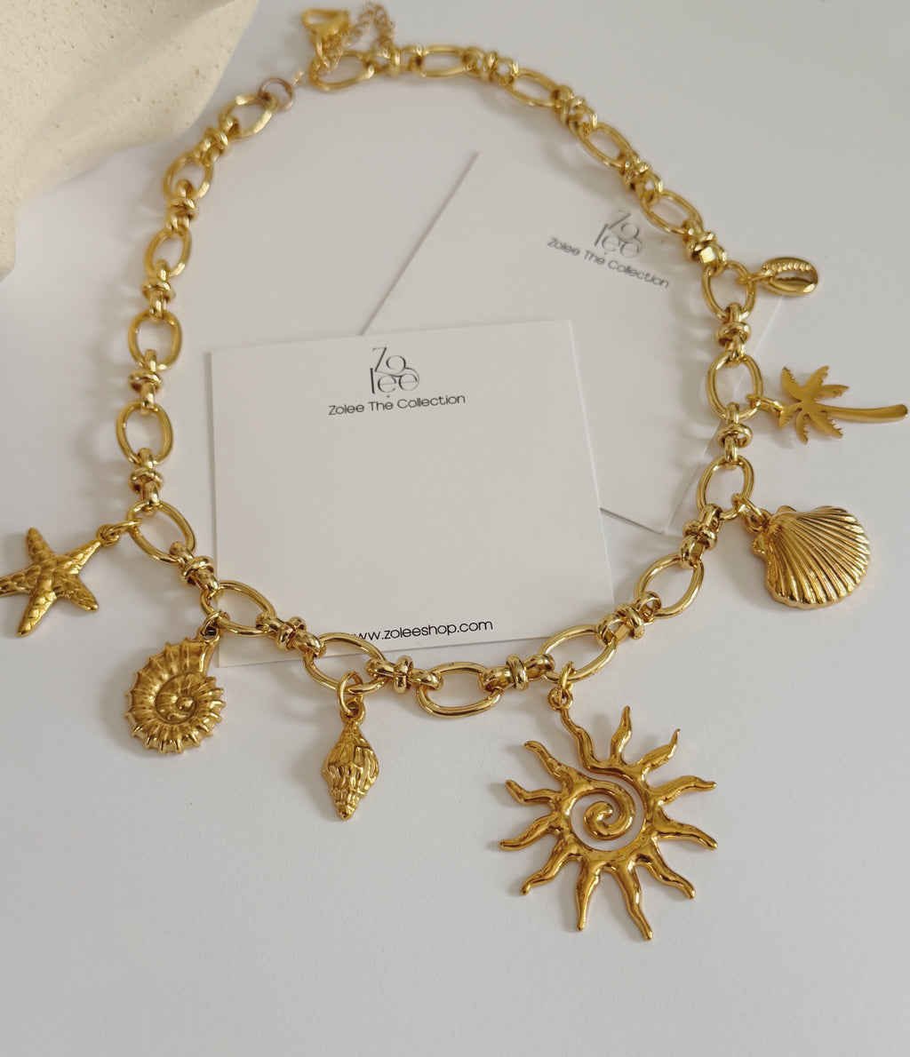 Ocean bloom necklace