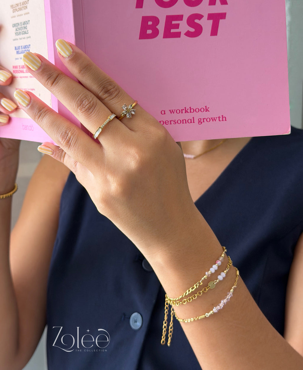 Pink  set bracelet
