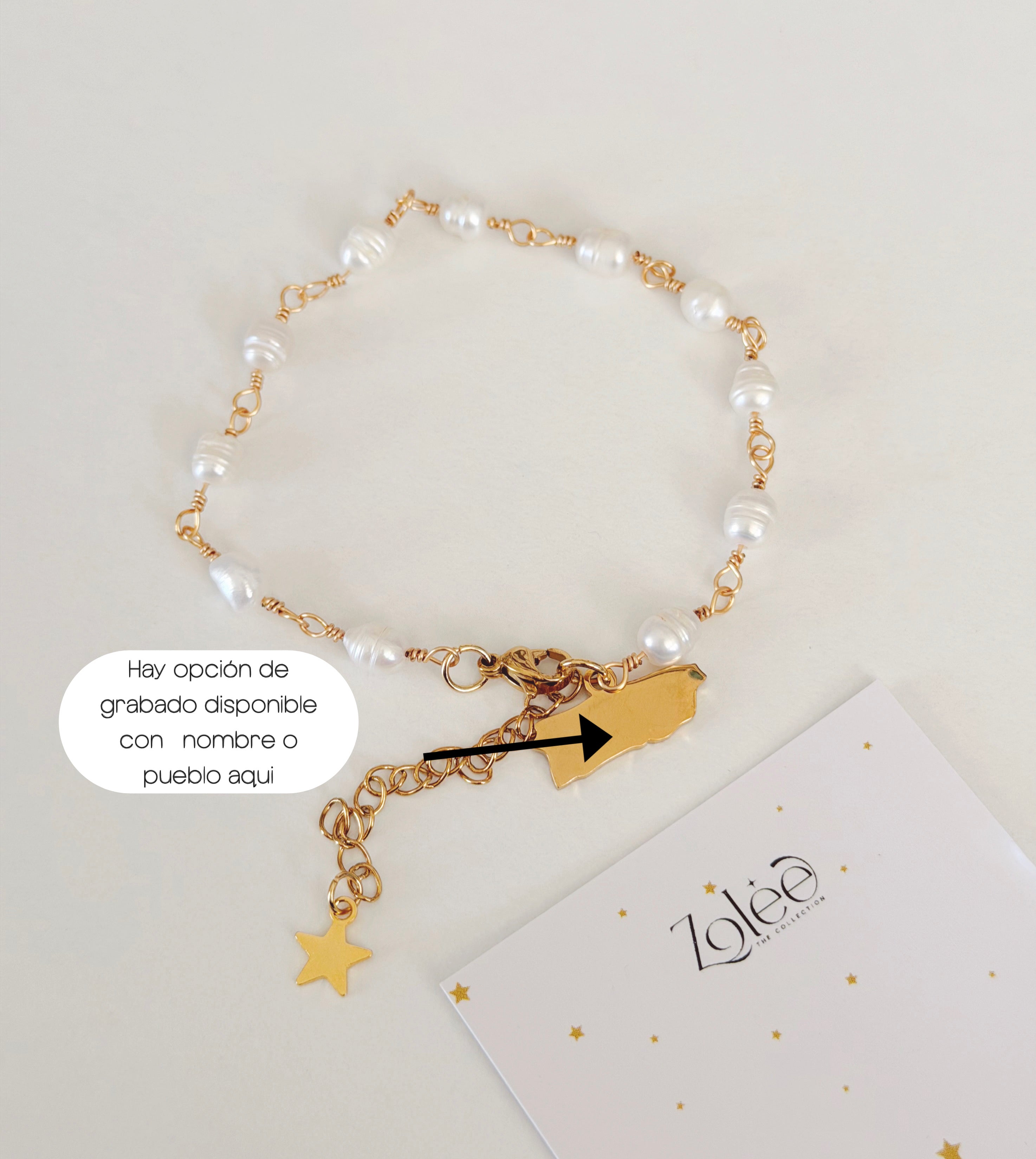 Puerto Rico pearls bracelet