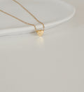 Tiny initial  necklace