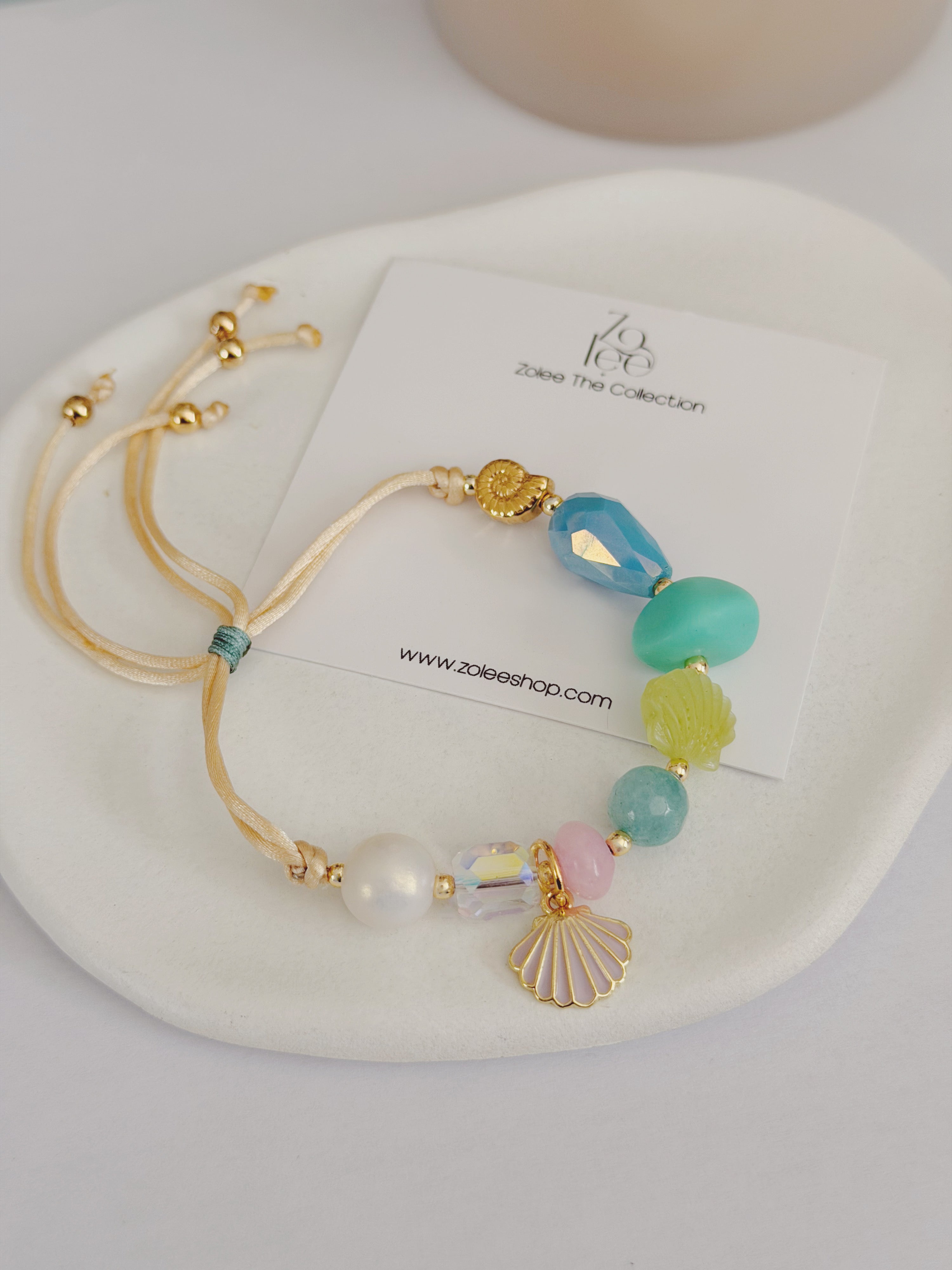 Pink Ocean bracelet