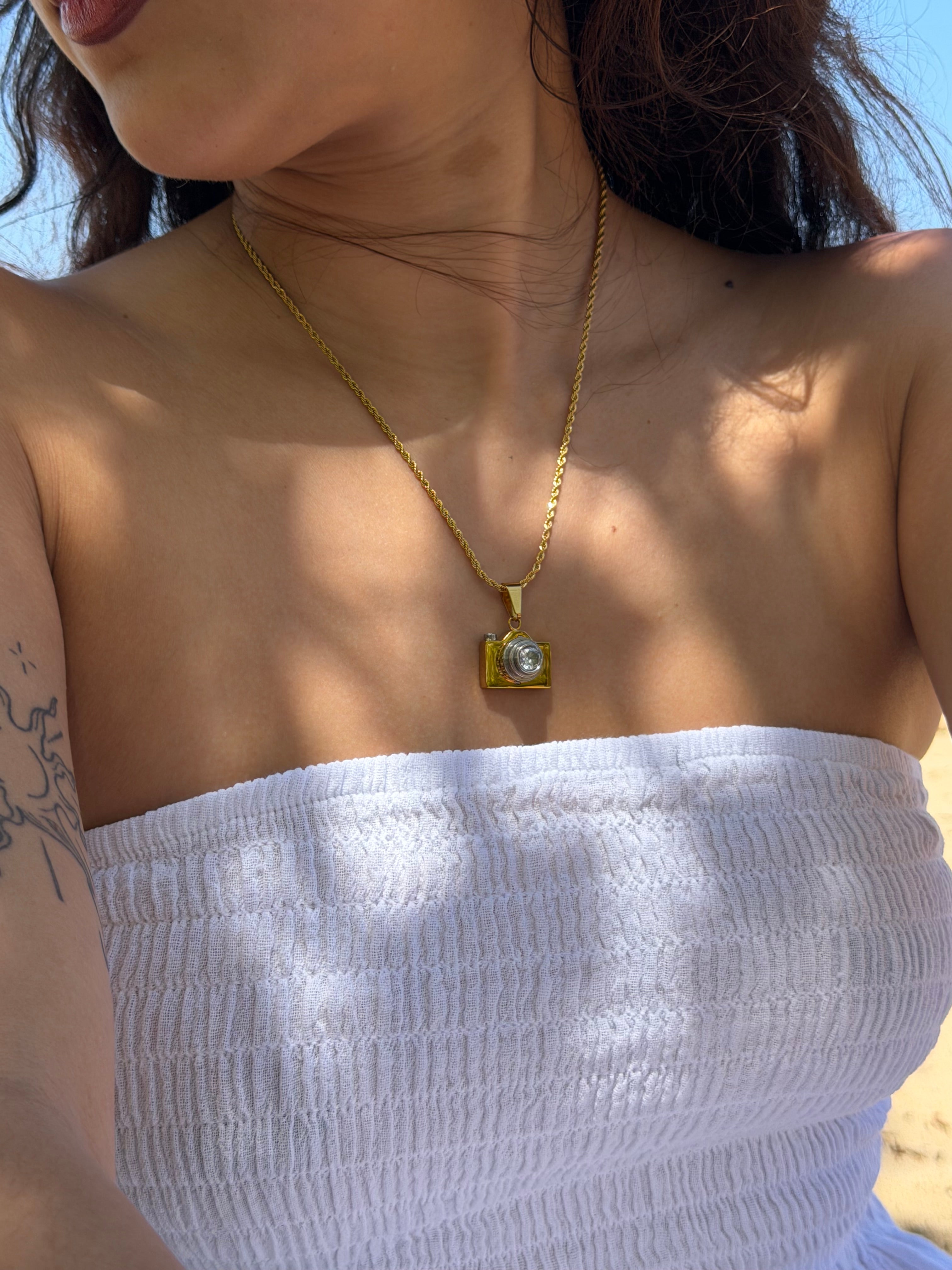 Camera  necklace