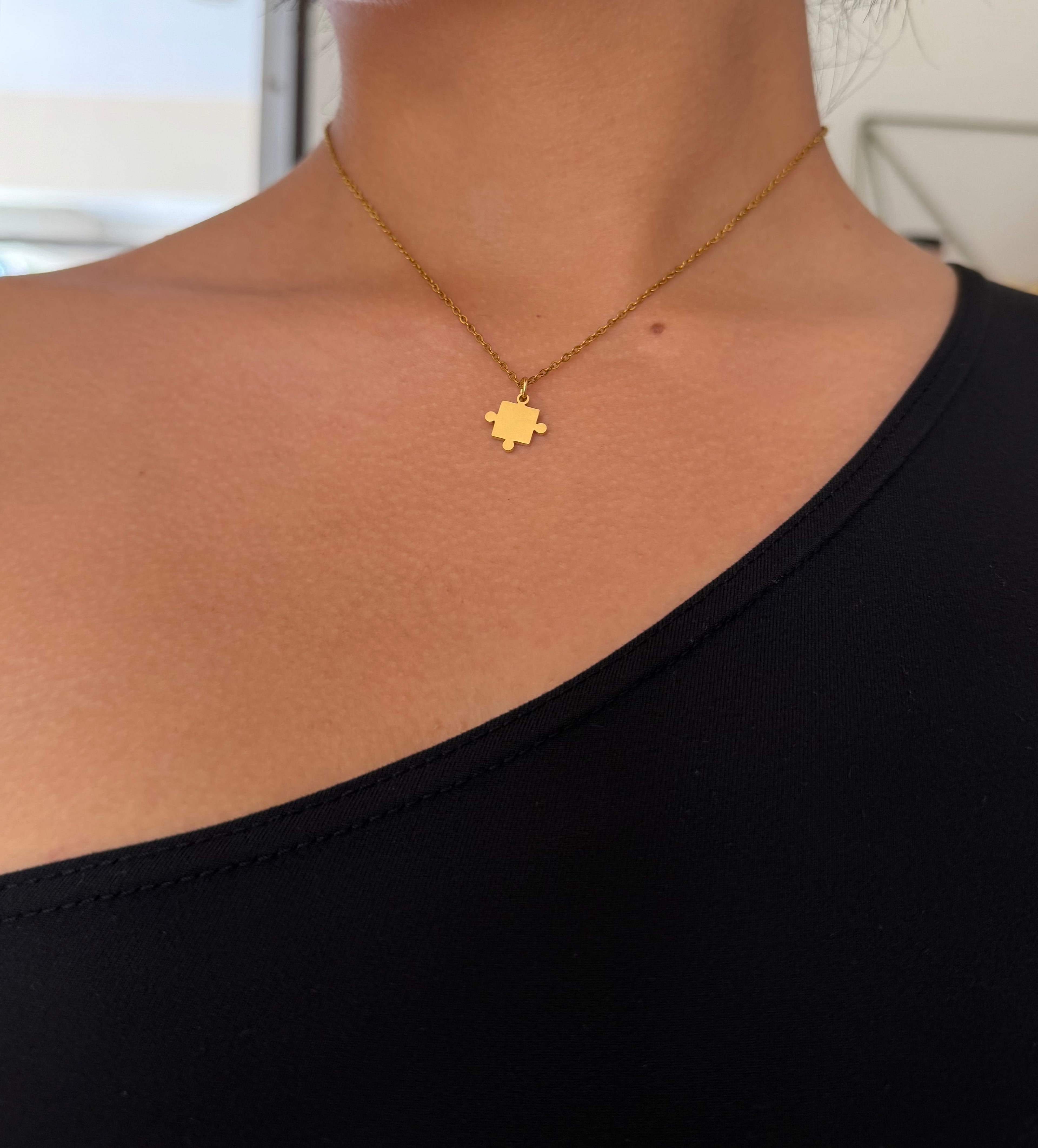 Puzzle necklace  set